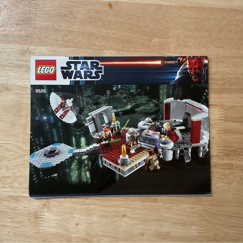 Lego 9526 Star Wars Palpatine's Arrest Instruction Manual Booklet Only No Bricks